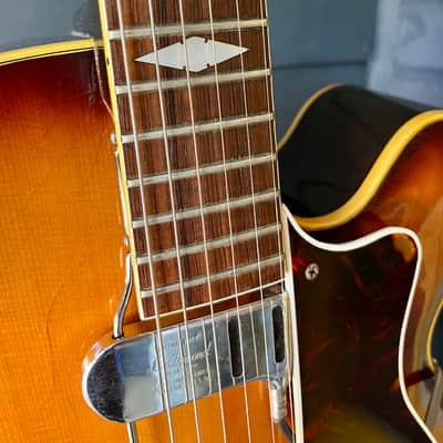 1961 Epiphone Triumph Archtop Guitar with DeArmond FHC Pickup image 11