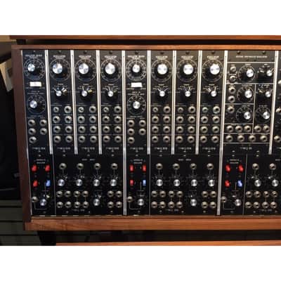 Moog Modular System 55 Reissue Signed by Jean-Michel Jarre, Second-Hand image 4