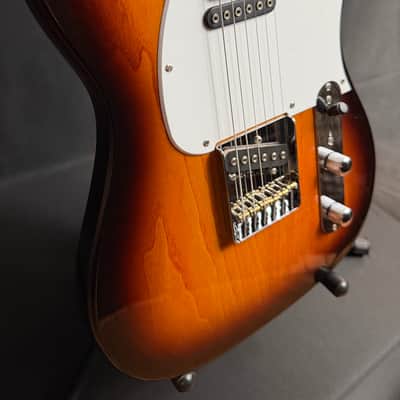 G&L Tribute ASAT Classic Electric Guitar Tobacco Sunburst Finish image 5