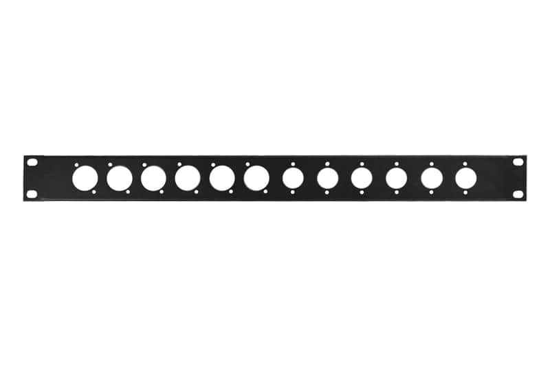 Adam Hall 872211 1HE U-Rackblende Alu image 1