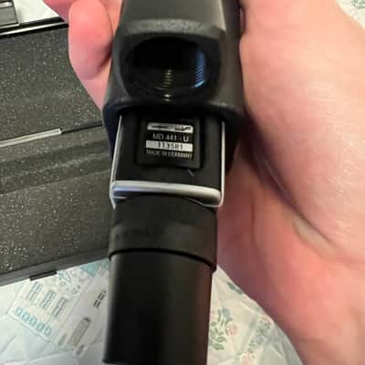 Sennheiser MD 441U Supercardioid Dynamic Microphone 1971 - Present - Black image 3