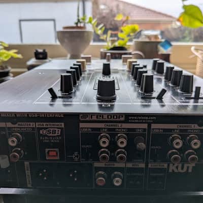 Reloop KUT Digital 2-Channel Battle Mixer/USB Interface 2010s - Black/Silver image 6