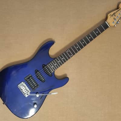 Squier Showmaster HSS Electric Guitar Reverse Headstock in Stratocaster Strat image 14