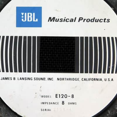 JBL E120-8 12" woofer #2 image 5