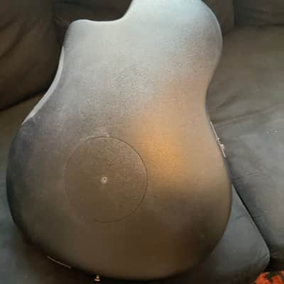 Ovation   Applause Elite Mid Depth Acoustic-Electric Guitar,  Black Satin image 5