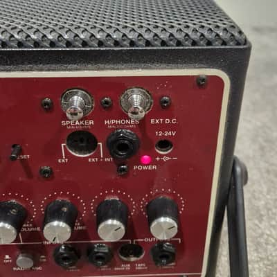 Coomber 2060-2/RW - Radio Mic P.A. Cassette Recorder - Red - Excellent image 3