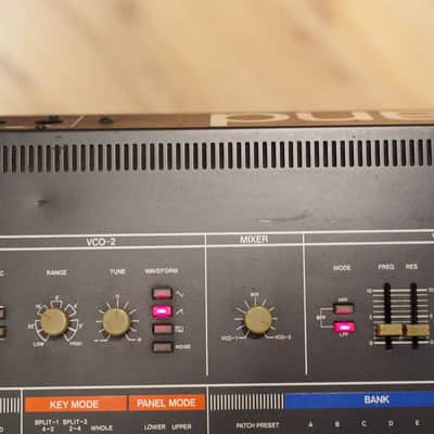 Roland Jupiter 6 61-Key Synthesizer 1983 - 1985 - Black image 6