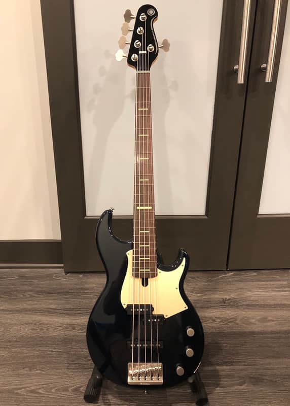 Yamaha BBP35 5-string bass - Midnight Blue - Mint! image 1