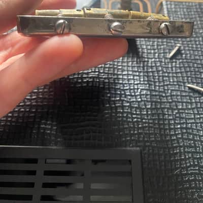 Callaham Vintage T Model Tele Bridge Assembly - Relic image 3