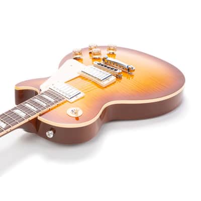2015 Gibson Les Paul Standard Electric Guitar, Honeyburst Perimeter Candy, 15007XXXX image 2