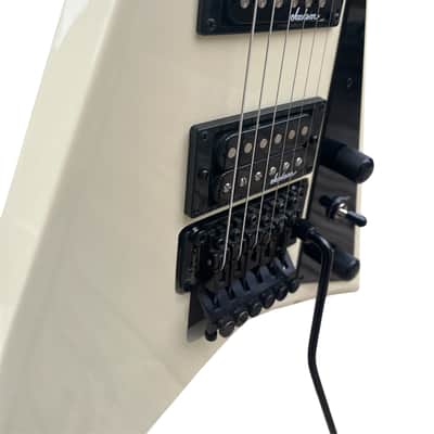 Jackson JS32 Ivory Randy Rhoads Electric Guitar Amaranth Fretboard, w/Floyd Rose image 5