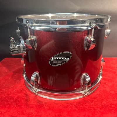 Ludwig Accent Combo 5 Piece Drum Set - Wine Red image 18