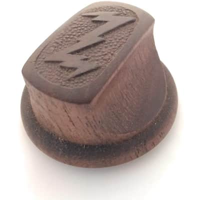 Zenith Large Pinch Solid Wood Reproduction Radio Knob- Antique Radio Repair image 1