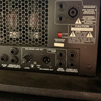 Ampeg SVT-2 PRO 300-Watt Rackmount Bass Amp Head 1999 - 2006 - Black image 3