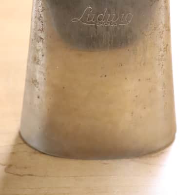 Ludwig Steel 5" Cowbell Vintage 1960's image 4