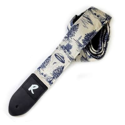 UFO Alien Guitar Strap - Vintage Alien Guitar Straps - Flying Saucer Guitar Strap - Area 51 Guitar image 4