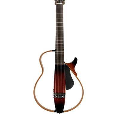 Pre-Owned Yamaha SLG200N Nylon-String Silent Acoustic-Electric Guitar - Tobacco Sunburst | Used image 3