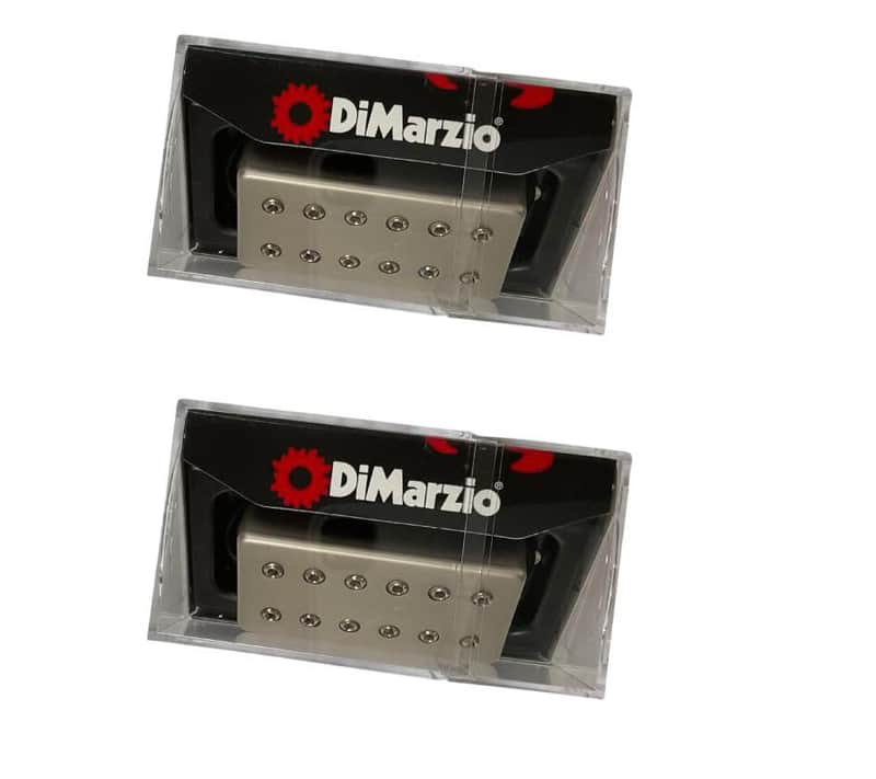 New - DiMarzio STEVE VAI SIGNATURE MODEL UTOPIATM BRIDGE, F-Spaced, Satin Nickel Cover image 1