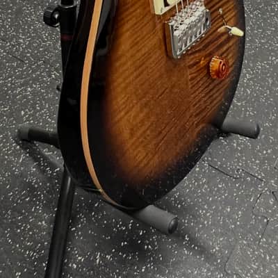 2021Paul Reed Smith PRS SE Custom 24 - black gold Sunburst w/ Gigbag image 5