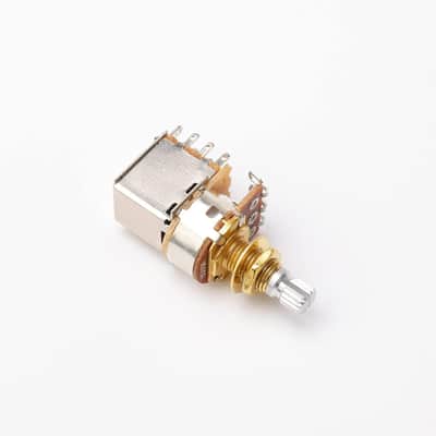 Gold Guitar Bass Push Pull Potentionmeter, B500k with Control Pot Potentiometer, Volume Tone Shaft Switch Pots (Pack of 3) image 4
