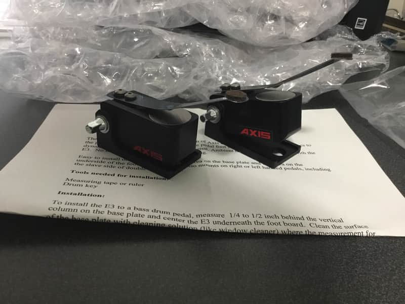 Pair of Axis E3 Bass Drum Pedal Triggers image 1