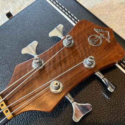 Alembic Stanley Clarke BBSB4 Brown Bass Short Scale 2012 LED's Immaculate image 14