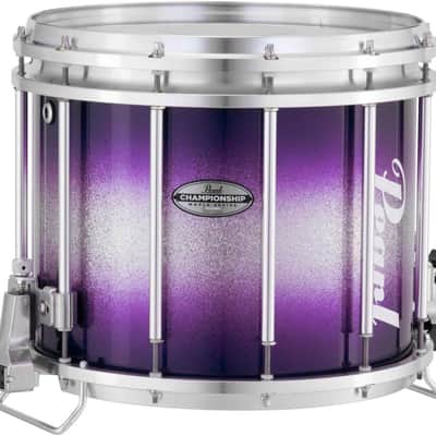Pearl Championship Maple Varsity FFX Marching Snare Drum Burst Finish 13 x 11 in. Purple Silver #975 image 2