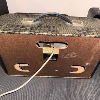 Selmer Little Giant 5-Watt 1x6" Guitar Combo Amp 1962 - Croc Skin image 9