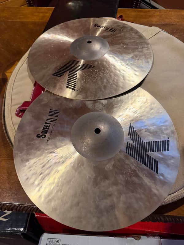 Zildjian K sweet 14” hi hat pair VIDEO REVIEW cymbals image 1