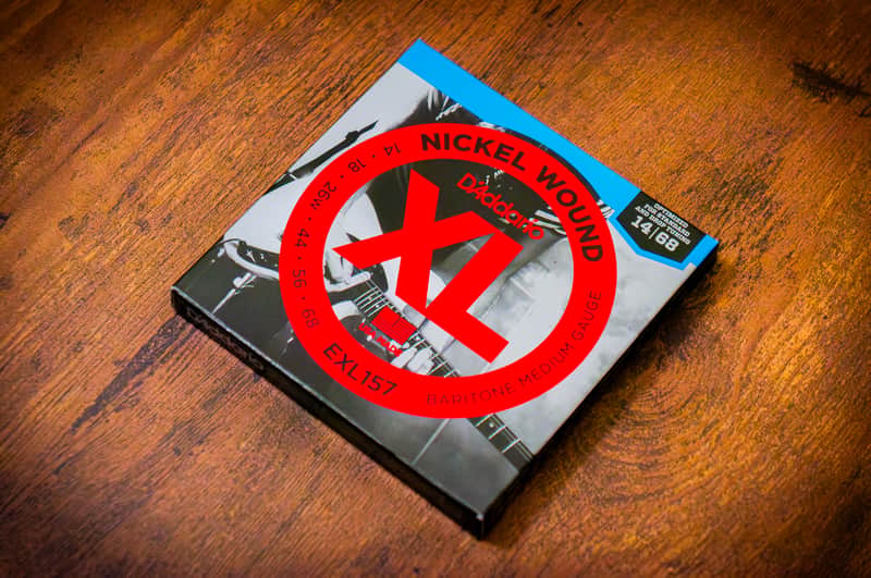 9 SETS - D'Addario EXL157 Nickel Wound Medium Baritone Electric Guitar Strings, 14-68 (Brand New/Sealed) imagen 1