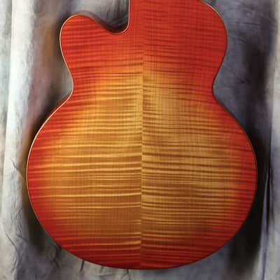 D'aquisto Centura by Aria 2000's Tangerine Sunburst image 3