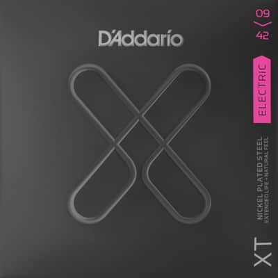 D'Addario Guitar Strings Electric Extended LIfe 09-42 Extra Light Nickel Wound image 1