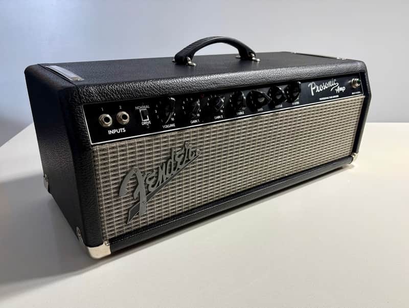 Fender Prosonic Amp 2-Channel 60-Watt Guitar Amp Head 1996 - 2001 - Black image 1