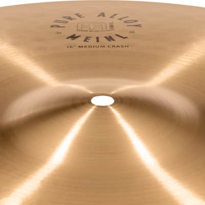 MEINL PA16MC Pure Alloy Medium Crash 16 Zoll Becken image 4