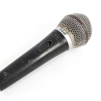 Shure PG48 Cardioid Dynamic Microphone Mic image 2