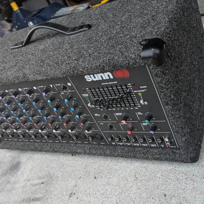 Fenden SUNN SR8520P Powered Mixer / PA Head - Black/Grey image 2