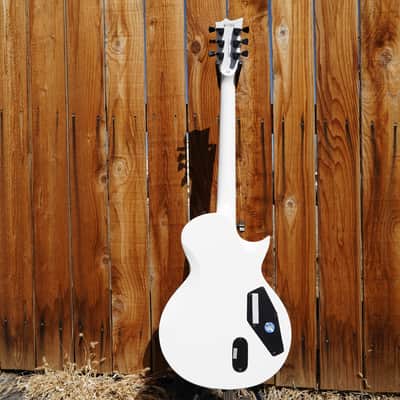 ESP LTD EC ARCTIC METAL Snow White Satin Left Handed 6-String Electric Guitar image 8
