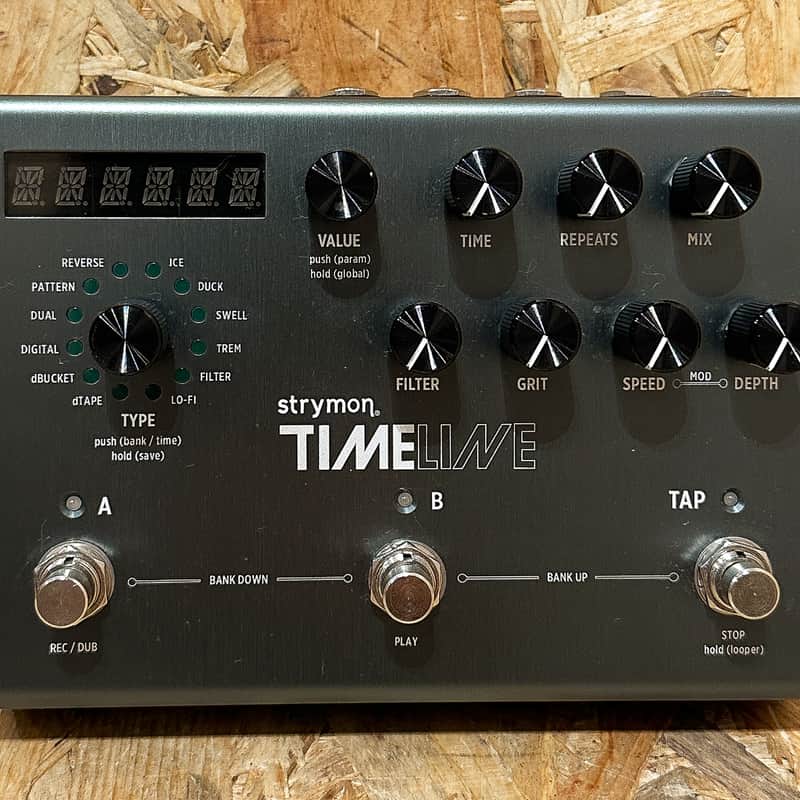 2011 – Present Strymon TimeLine Delay Silver