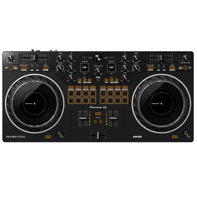Pioneer DDJ-REV1 Scratch-Style 2-Channel DJ Controller for Serato DJ Lite, Black image 1