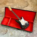 MIJ Fender Stratocaster ST62 SQUIER E serial c 1985 - Black original vintage Japan Fujigen