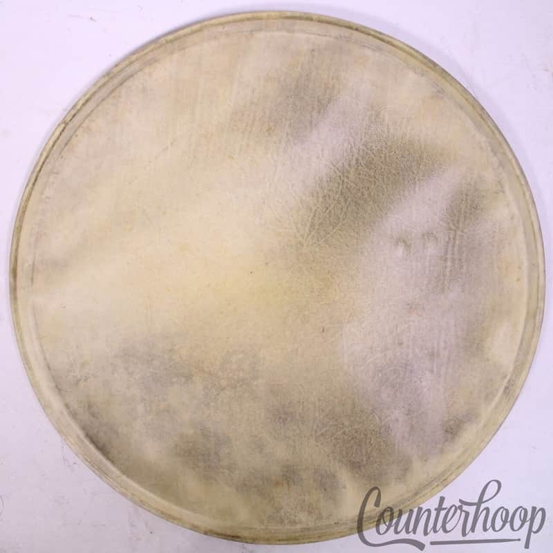 Leedy Snare/Tom 13"Calf Skin Drum Head Batter/Resonant Vintage30s USA Steel Hoop image 1