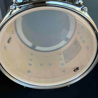 DW Collector's Maple VLT 7x10 Rack Tom in Black Oyster Glass FinishPly with Chrome Hardware (Rm 4) image 6