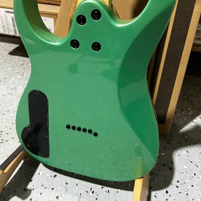 Ibanez Paul Gilbert Signature Mikro PGMM21 Electric Guitar - Metallic Light Green image 5