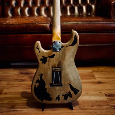 Constantin Guitars Sweetcaster Custom BLK1 Thinline 2025 - Black Relic image 7