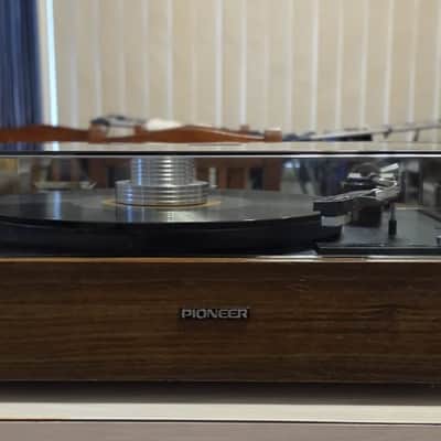 VINTAGE PIONEER TURNTABLE/MADE IN JAPAN/1973//33/45 SPEED image 2