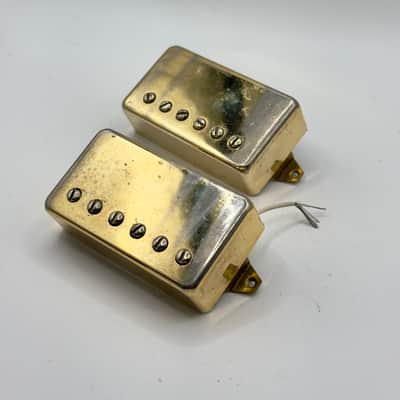 Epiphone Humbucker Pickup Set 1980s - Gold image 1