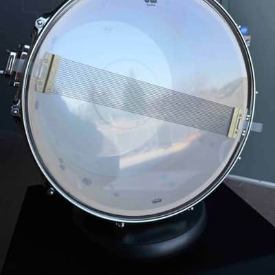 ~WOW!~ DW Collector's Series ECO-X Pure Bamboo 5.5x14 Snare Drum in Natural Satin Oil w/ Chrome Hardware image 7