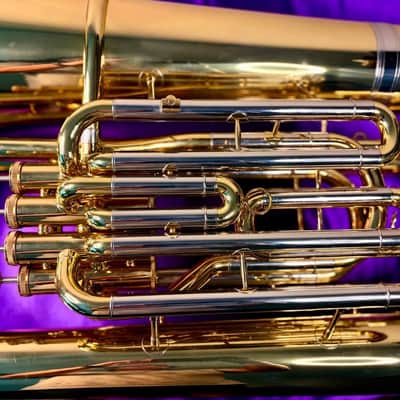 Eastman EBB-431 BBb Full Size 4-Valve Tuba - (Playable/FAST SHIPPING!) image 3