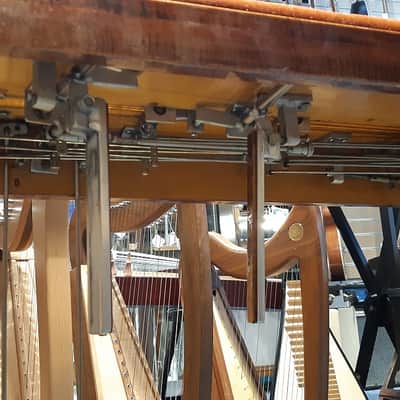 Pedal Steel 10 String Pedal Steel Guitar 3 Pedals, 4 knee levers. Electric. Natural image 5
