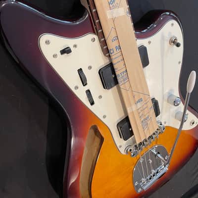 IYV IJG-200 TSB SB Semi-Hollow Body Sunburst Guitar w/ Whammy & Dual P-90'sBar image 7